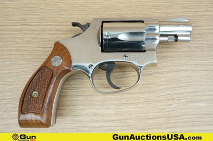 S&W 36 .38 S&W SPL Revolver. Very Good. 1 7/8" Barrel. Shiny Bore, Tight Action A compact, stainless