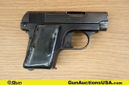 COLT AUTOMATIC .25 Cal. VEST POCKET Pistol. Good condition, Normal Handling Marks, Scattered