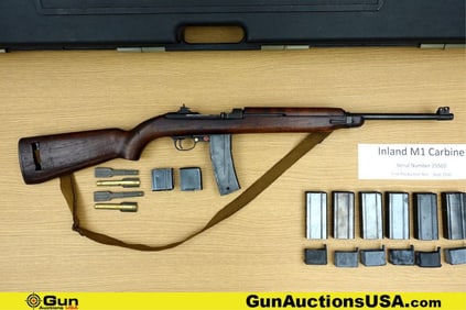 INLAND DIV. of GENERAL MOTORS M1 .30 Cal. FIRST PRODUCTION M1 CARBINE Rifle. Good condition, Normal