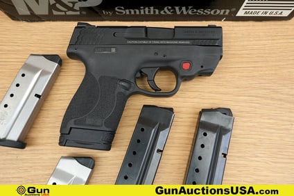 S&W M&P 40 SHIELD 40 S&W Pistol. Very Good. 3" Barrel. Shiny Bore, Tight Action Semi Auto Features a