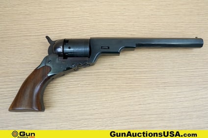 PIETTA NAVY Texas Paterson .36 Caliber Revolver. Very Good. 7.5" Barrel. Black Powder Features a