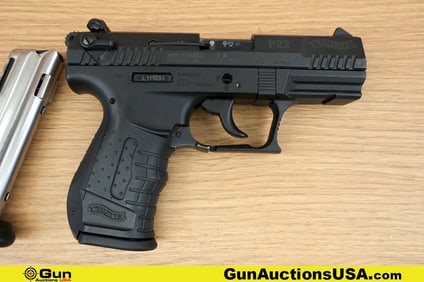 WALTHER S&W P22 .22 LR THREADED BARREL Pistol. Good condition, Normal Handling Marks, Scattered