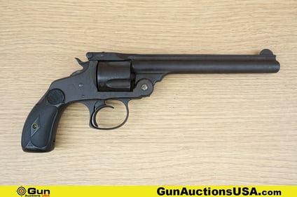 S&W TOP BREAK .38 S&W SPL Revolver. Needs Repair. 6" Barrel. This revolver features a top-break