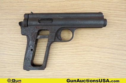 F&E FEGY Pistol. Needs Repair. 4" Barrel. Features a Fixed Front and Rear Sight, SA Only Hammer and
