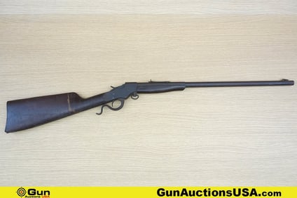 STEVENS .22 LR Rifle. Needs Repair. 22" Barrel. Falling Block Features Drift Adjustable Front Sight,