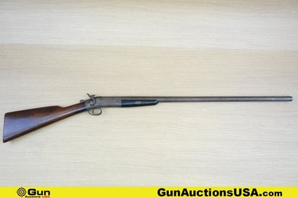 FOREHAND AND WADSWORTH 10 GA Shotgun. Needs Repair. 32" Barrel. Break Action Single Shot Features a