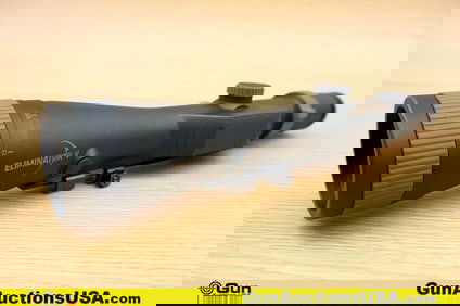 Burris ELMINATOR V Scope. Very Good. 5-20x50 Range Finder Scope with Christmas Tree Reticle. .