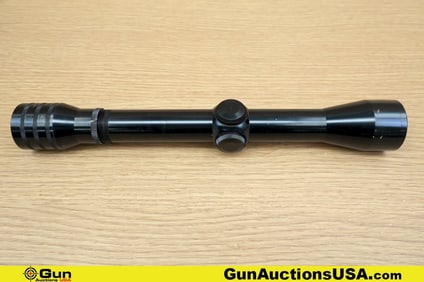 Redfield Bearcub Scope. Good Condition. One 4x40 MM Objective Fixed Power Scope; Features Fine