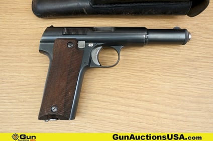 ASTRA 600/43 9mm BOMP STAMPED Pistol. Very Good. 5 1/8" Barrel. Shiny Bore, Tight Action Semi Auto A