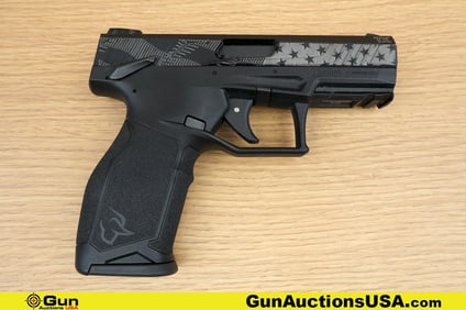 Taurus TX-22 .22LR Pistol. Very Good. 4" Barrel. Shiny Bore, Tight Action Semi Auto Laser Engraved