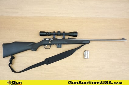 MARLIN 882SS .22 WIN MAGNUM Rifle. Very Good. 22" Barrel. Shiny Bore, Tight Action Bolt Action
