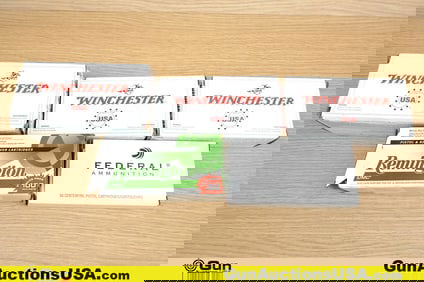 Win, Rem, Fed .40 S&W Ammo. Approx. 310 Rds of .40 S&W Assorted Grain and Type.. (79901) (GSCU47)