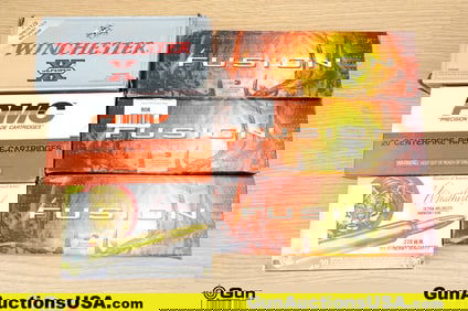 Fusion, Win, PMC, Etc .270 WSM, .270 WEATHERBY MAG Ammo. 115 Total Rds; 75 Rds of .270, 40 Rds of
