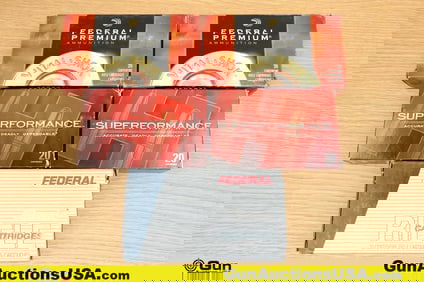 Hornady, Fed .280 REM Ammo. 100 Rds of .280REM Assorted Grain and Type. (79836) (GSCT99)