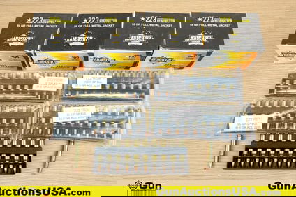 Armsocre, Etc .223 REM Ammo. Approx. 460 Total Rds Assorted Grain and Type.. (79823) (GSCU48)