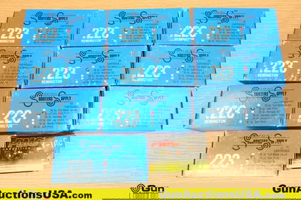 Black Hills, PMC X-Tac .223 REM, 5.56 MM Ammo. Approx. 540 Total Rds; Approx 520 Rds of .223 REM and