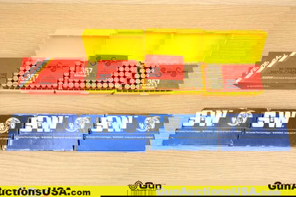 FED, S&W, Black Hills .357 MAG, 38 SPL Ammo. Approx. 400 Total Rds; Approx. 250 Rds of .357 MAG and