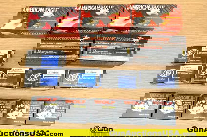 Wolf, FED, FNH 5.7x28 MM, 7.62x39 MM, 17 WIN SUPER MAG Ammo. 600 Total Rds; 2509 Rds of 5.7x28 MM,