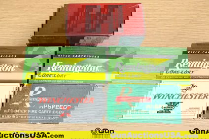REM, WIN, Hornady Hi-Speed, SuperX, Core-Lokt, Etc 30-30 WIN, 32-20 WIN, 204 RUGER Ammo. 182 Total