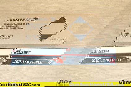 Blazer, Fed .22 LR Ammo. 1900 Total Rds Assorted Grain and Type.. (79962) (GSCV75)