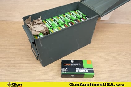 RWS COPPER MATRIX-NTF 9MM LUGER Ammo. 700 Total Rds of 9 MM LUGER 85 GR MATRIX-NTF. Includes Medium