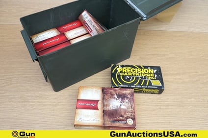 Norma, Precision Cartridge Inc. 6.5 JAP Ammo. Approx. 140 Rds. Includes Metal Ammo Can. . (80528)