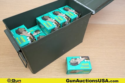 Brown Bear 7.62x54r Ammo. 400 Rds. Includes Metal Ammo Can. . (80525) (GSCV80)