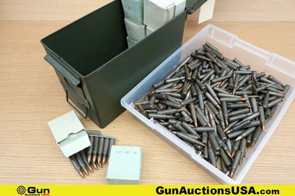 Surplus 7.62x45 Ammo. Approx. 480 Rds. Includes Metal Ammo Can. . (80532) (GSCV63)