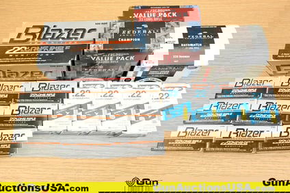 Blazer, Aquilla, Federal .22LR Ammo. Approximately 2000 Rds. . (80512) (GSCU79)