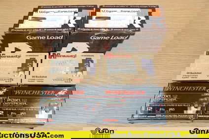 Winchester, RIO, Hornady 12 Ga. Ammo. Approx. 90 Rds. . (80548) (GSCT96)