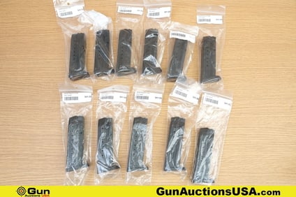 S&W 9MM Magazines. Excellent. Eleven M&P 9 Magazines. . (79856) (GSCM33)