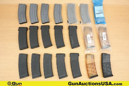 MSA, Magpul, OKAY, Etc PMAG, Etc 5.56 MM/ .223 REM Magazines. Good condition, Normal Handling Marks,
