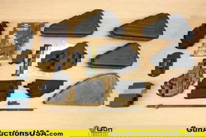 Wilson Combat, Uncle Mike's, Plano, Etc. Hard Case, Pistol Holsters, Etc. . Very Good. 23 Assorted