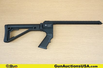 Spike's Tactical KAOS Accessory. Very Good. One Stock System with Side Folding Stock and Monolithic