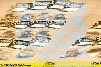 Armadillo Concealment XFER-X300UA Accessories. Excellent. Twelve Light Bearing Holsters Sealed in