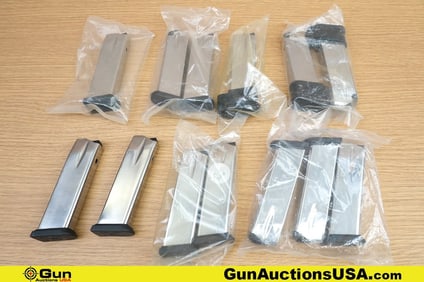 Springfield .40 S&W Magazines. Very Good. Thirteen 12 Rd, .40 S&W XD Magazines. . (79852) (GSCN91)