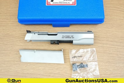 Jonathin Arthur Ciener Inc. "Ciener" .22 LR Conversion Kit. Very Good. One Stainless 1911 Series 70