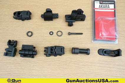 Double Star, Magpul, Etc. AR Sights, AR Laser Sights, Etc.. . Very Good. Seven Assorted Parts; Three