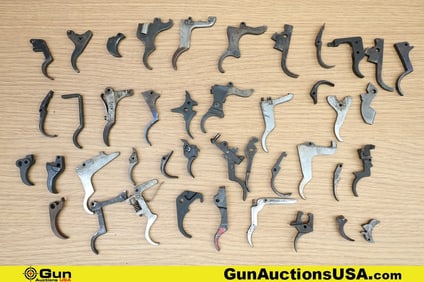 Assorted Triggers. Good Condition. Approx. 42 Assorted Triggers. . (79791) (GSCM41)