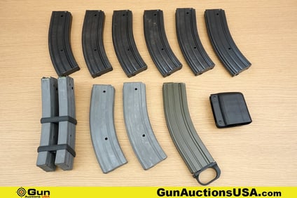Assorted .223/5.56 Magazines . Good Condition. Eleven Metal 40 Rd Magazines. . (79862) (GSCO95)