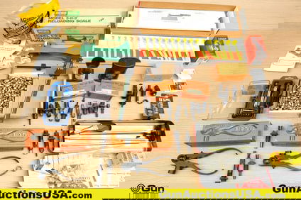 Hornady, Lyman, Starline, etc. Accessories, Projectiles. Assorted Re-Loading Accessories and