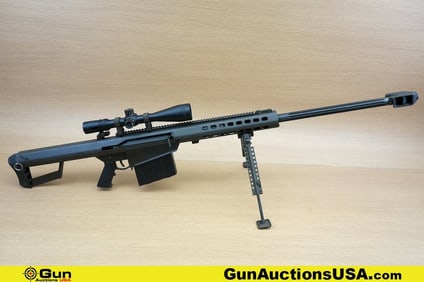 BARRET 82A1 .50 Cal BARRET Rifle. Very Good. 29" Barrel. Shiny Bore, Tight Action Semi Auto A