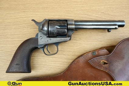 COLT SA ARMY .45 Revolver. Needs Repair. 5.5" Barrel. Shiny Bore, Tight Action Features Even Patina