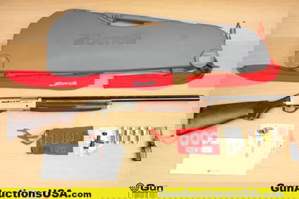 Benelli DUCA DI MONTEFELTRO SILVER 12 ga. APPEARS UNFIRED Shotgun. Excellent. 28" Barrel. Shiny