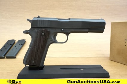 Remington Rand M 1911 A1 .45 RARE AND COLLECTOR'S PISTOL. Excellent. 5" Barrel. Shiny Bore, Tight