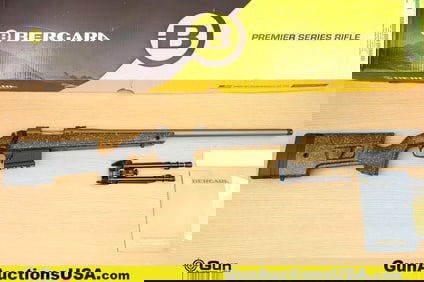 BERGARA PREMIER 6.5 CREEDMOOR THREADED BARREL Rifle. Excellent. 24" Barrel. Shiny Bore, Tight Action