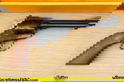 Ruger NEW MODEL SINGLE-SIX .22 CAL Revolver. Very Good. 5.5" Barrel. Shiny Bore, Tight Action A