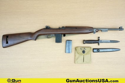 IBM CORP. M1 CARBINE .30 Cal. FIRST PDW Rifle. Very Good. 18" Barrel. Shiny Bore, Tight Action Semi