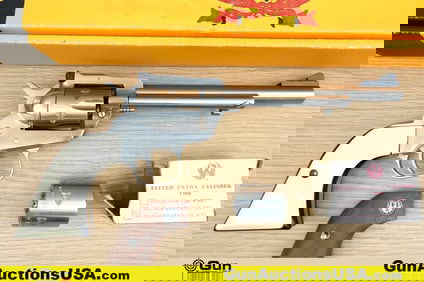 RUGER NEW MODEL SINGLE-SIX .22 LR Revolver. Very Good. 6.5" Barrel. Shiny Bore, Tight Action