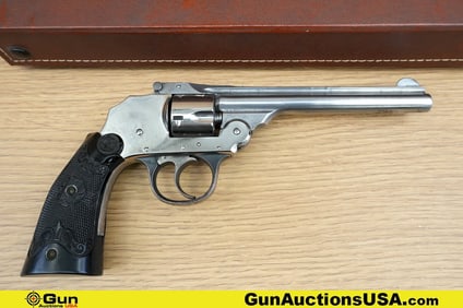 IVER JOHNSON 3RD MODEL 3RD VARIATION HAMMERLESS .32 S&W Revolver. Good condition, Normal Handling